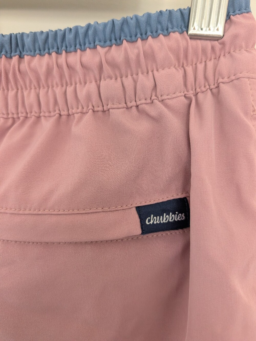 Chubbies Men's M Rosie Posies Swim Trunks 5.5" Inseam Dusty Pink Stretch Lined - Picture 6 of 12